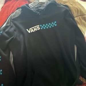 Unisex Black vans hoodie M